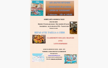 DIMANCHE 26 OCTOBRE BRIDGE ET PAELLA