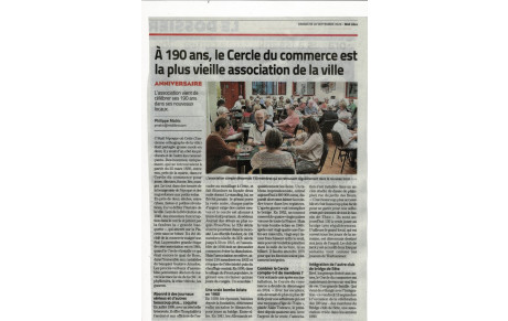 190 ANS DU CERCLE !